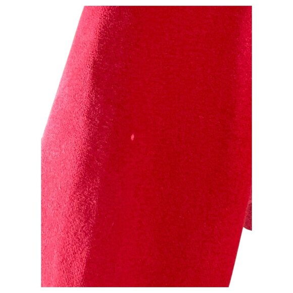 Tommy Hilfiger Red Hoodie sweatshirt Jacket Large full Zip spell Out men vTG Y2K - Picture 5 of 9